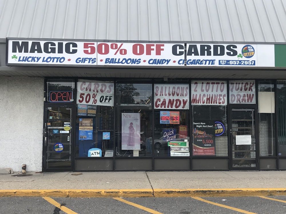 Magic 50% Off Cards, Gifts and Smoke