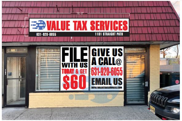 Value Tax Services / Enrolled Agent / Certified Acceptance Agent for ITIN