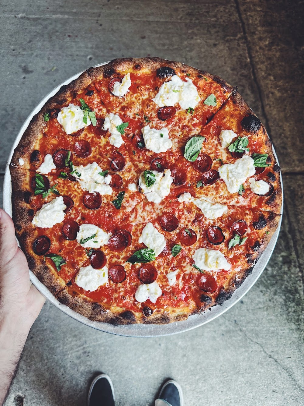 Nico’s Charred Pizza Pies