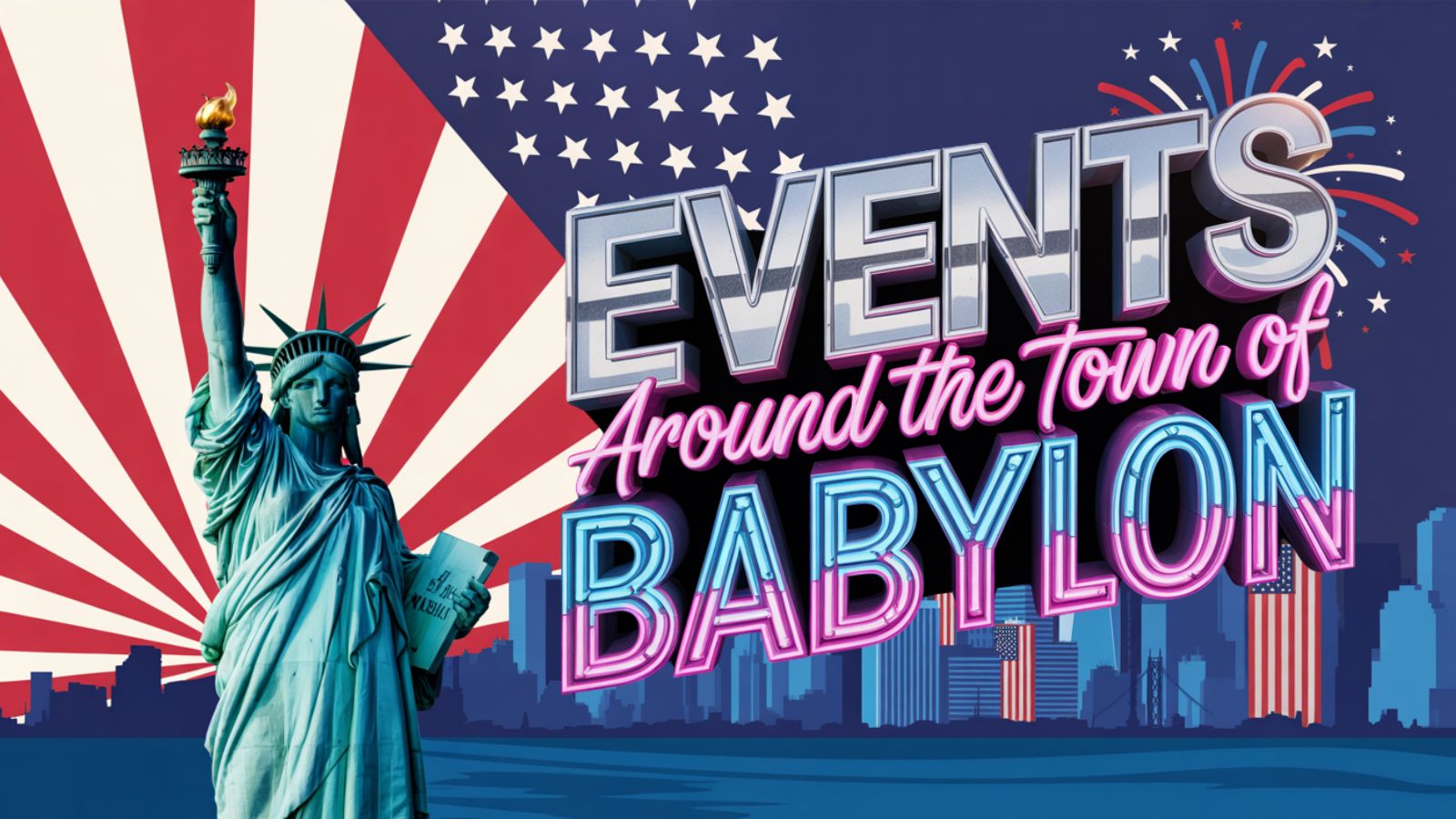 Independence Weekend’s Events Around the Town of Babylon, NY ~ July 4 – 6, 2025