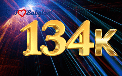 134,000 views and climbing! Thank You, Babylonians!