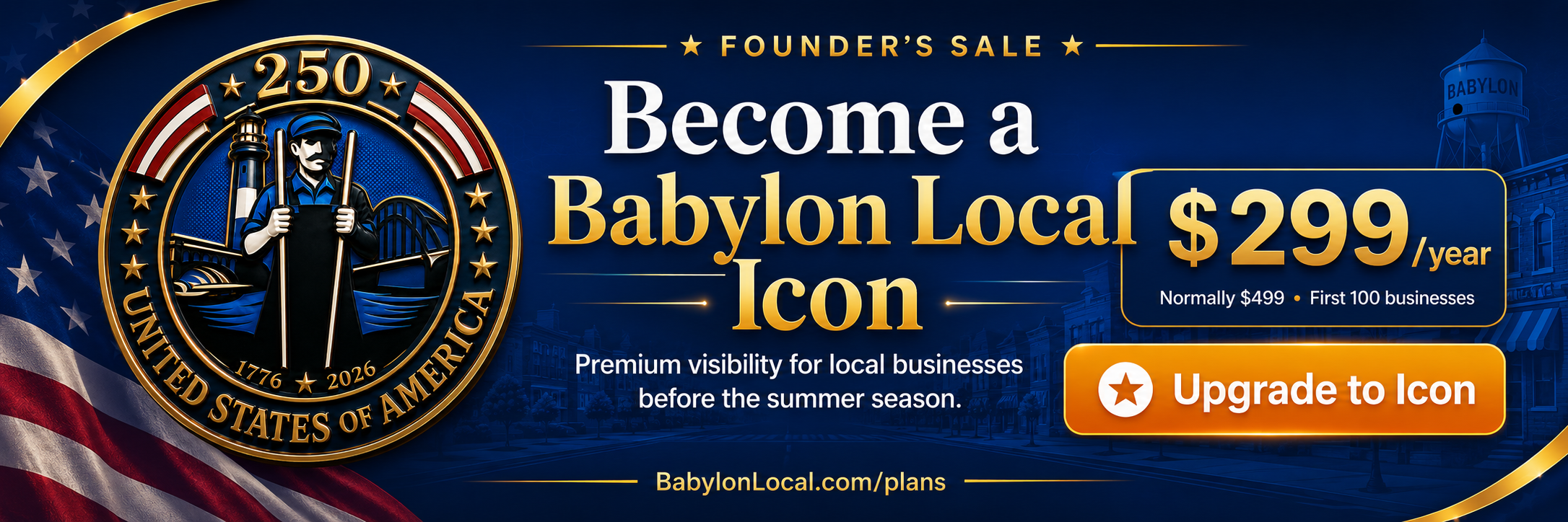 Babylon Local Icon Founder's Offer - Upgrade to Icon