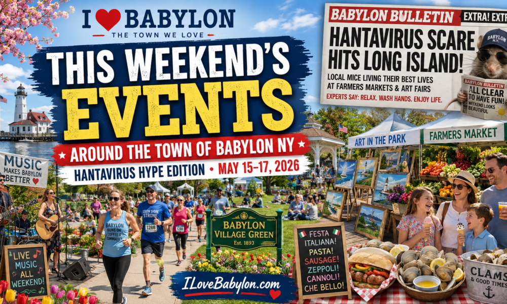 Local Events Around the Town of Babylon NY May 15-17-2026