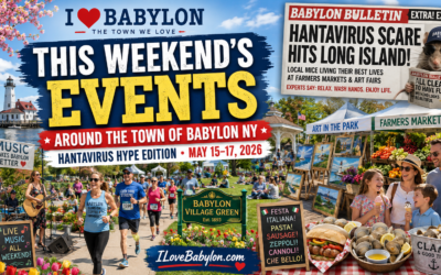 Babylon Weekend Events: Less Doomscrolling, More Food, Music & Sunshine ~ May 15-17, 2026