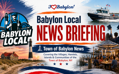 Babylon Weekend Briefing: Toddler Rescue, Toxic Algae, a $777K Rescue Boat & a Waterfront Café Open Their Doors
