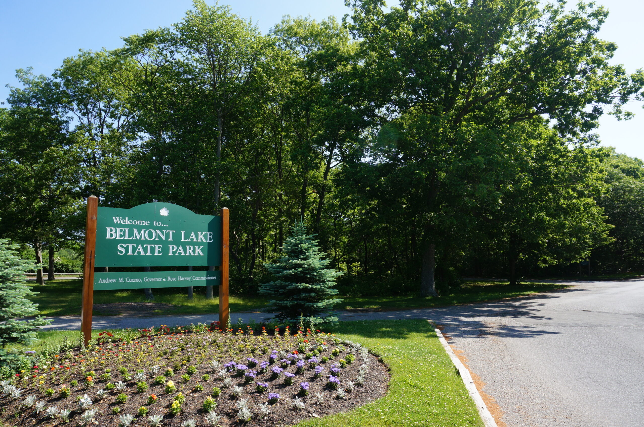 Belmont Lake State Park in West Babylon