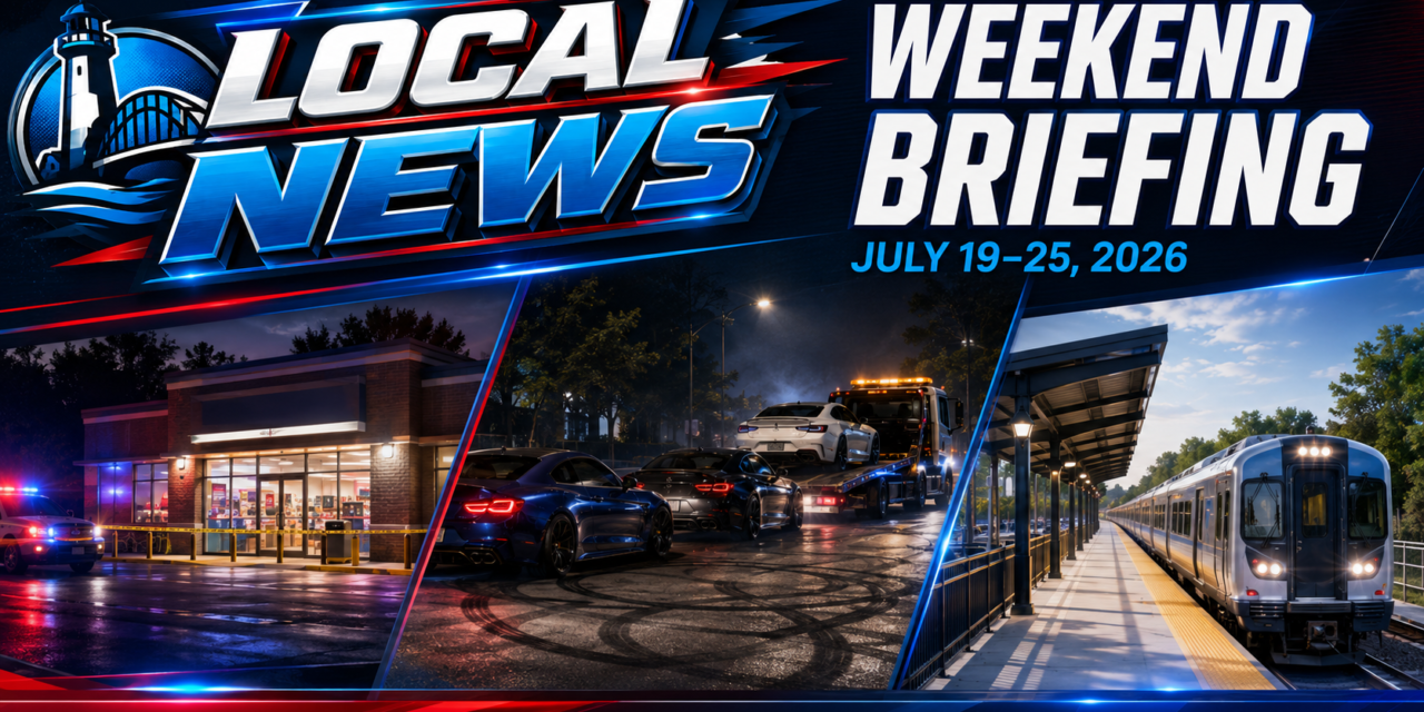 Babylon Weekend Briefing: A Store Raid Near West Babylon High, a Street Takeover, and New LIRR Platforms