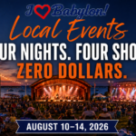 Four Free Nights: Babylon Events, Aug 10–14