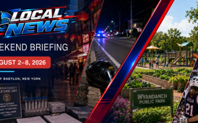 Babylon Weekend Briefing: Gilgo’s Chinatown Search, a Fatal Lindenhurst Crash & World Champions — August 2–8, 2026
