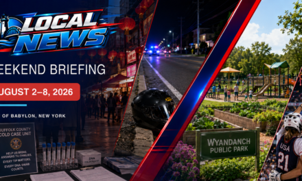 Babylon Weekend Briefing: Gilgo’s Chinatown Search, a Fatal Lindenhurst Crash & World Champions — August 2–8, 2026