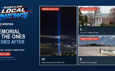 Babylon Weekend Briefing: A Memorial for the Ones Who Died After 9/11, Fake Invoices From Town Hall, and a Haunted House Condemned — September 6–12, 2026