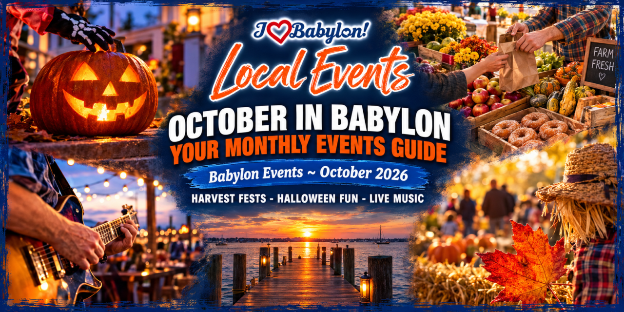 October 2026 in the Town of Babylon: 621 Things to Do