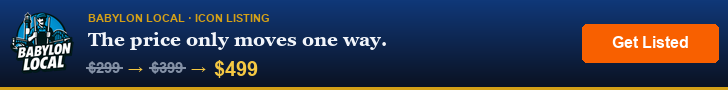 Advertise to Babylon Locals — Founding Icon Members