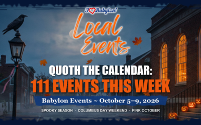 Quoth the Calendar: 111 Events This Week – Local Events Oct 5-9