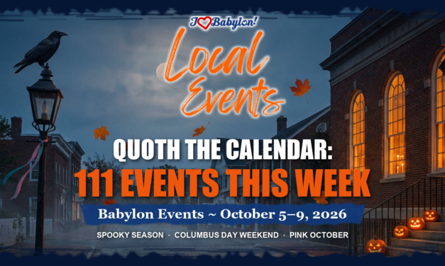 Quoth the Calendar: 111 Events This Week – Local Events Oct 5-9