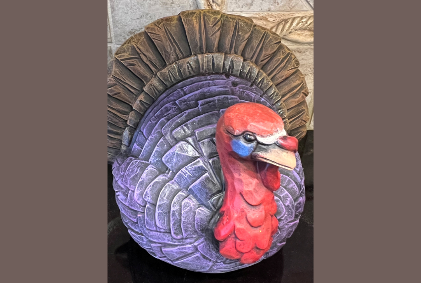 Ceramic Turkey Craft