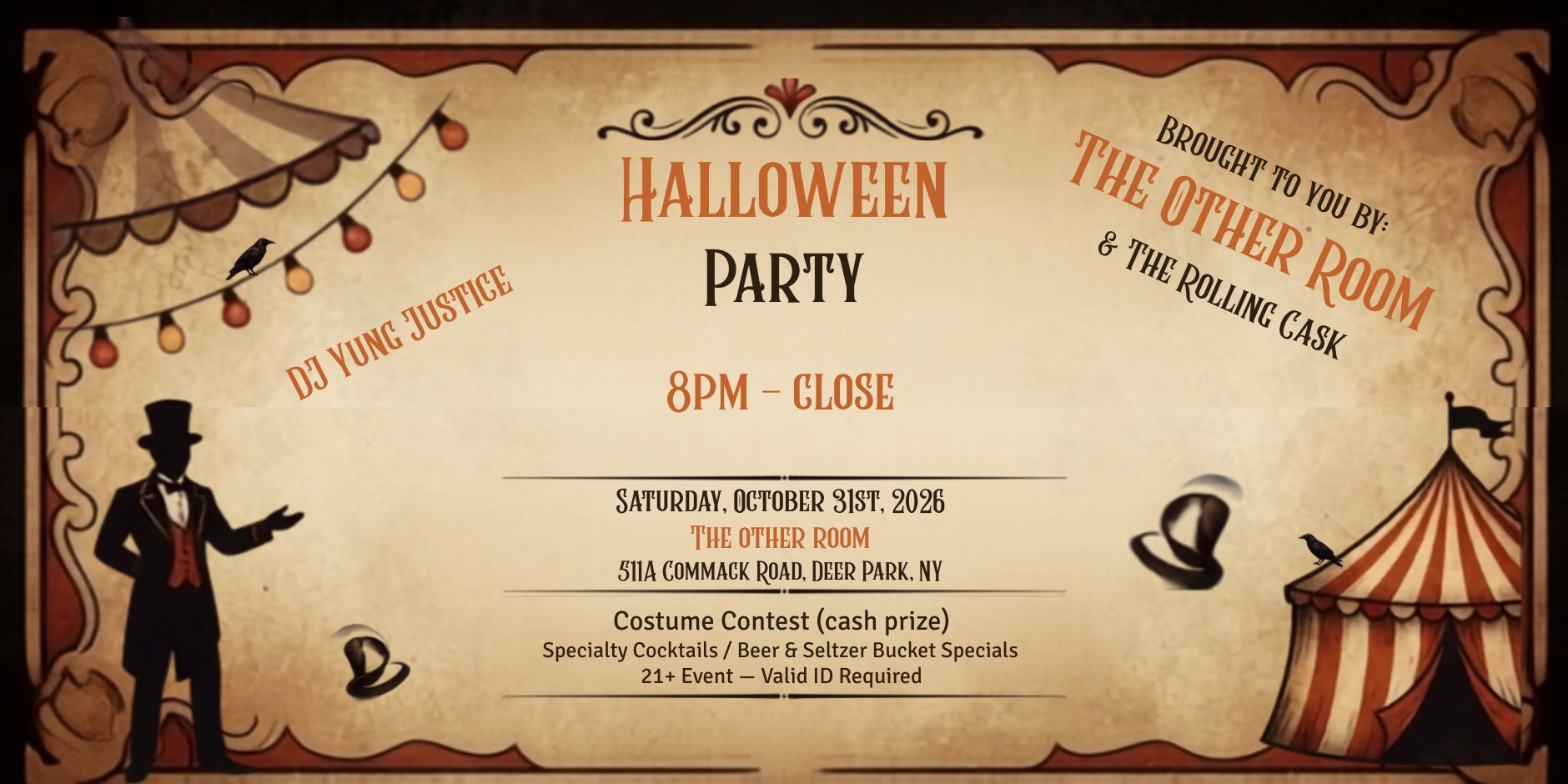 Halloween at The Other Room (21+)