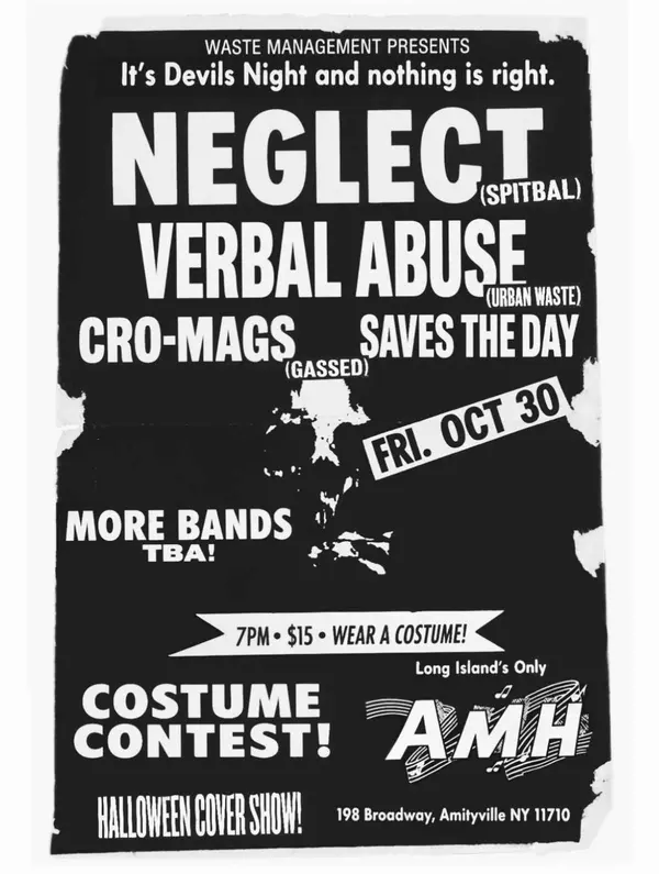 AMH Halloween Cover Show original event artwork for October 30