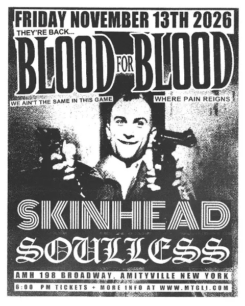 Blood For Blood - Reborn 2026 — image from the organizer’s event page