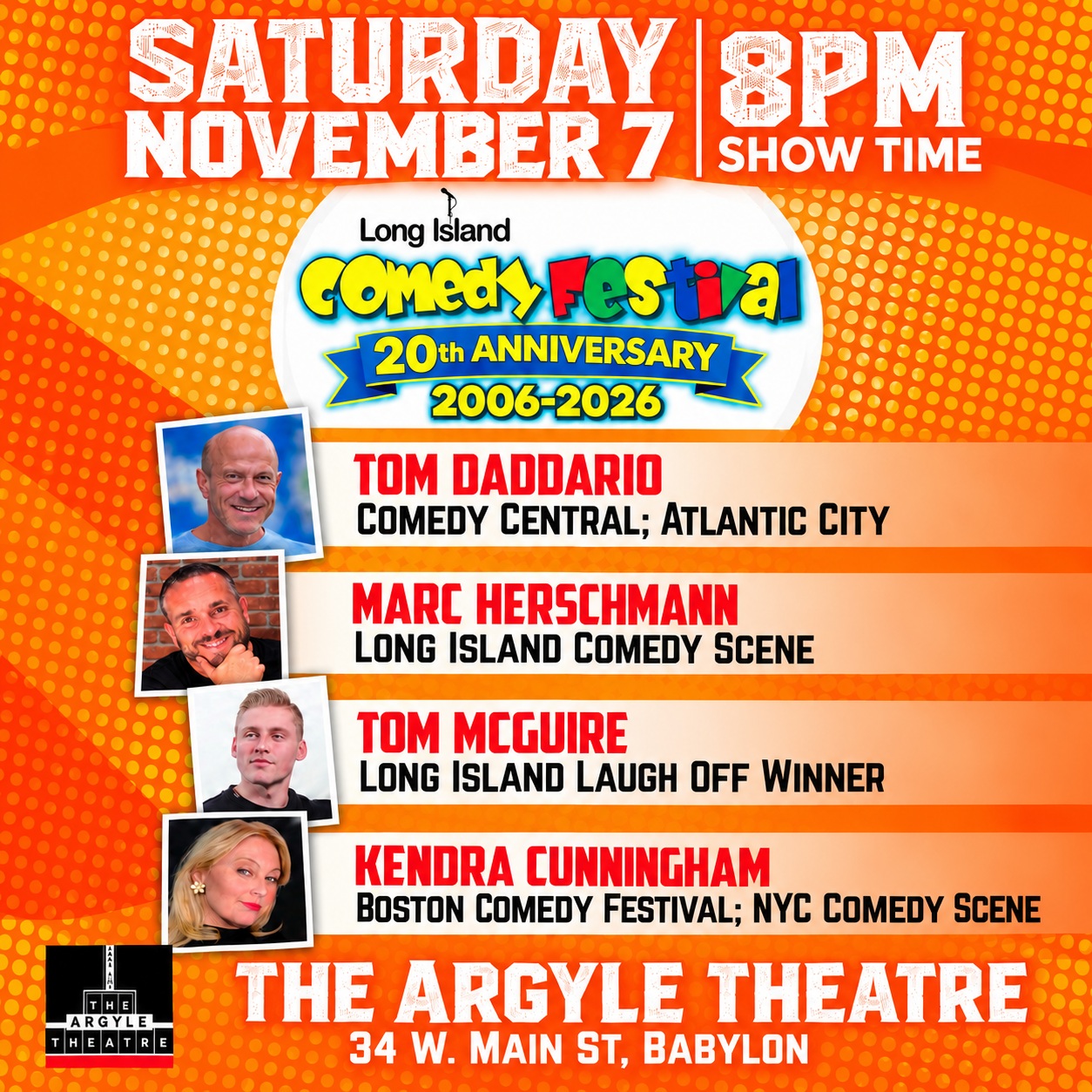 Long Island Comedy Festival — image from the organizer’s event page