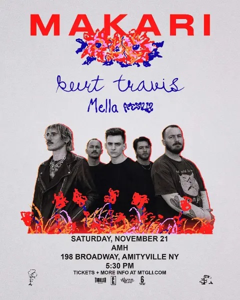 Makari, Kurt Travis, Mella, Resilia — image from the organizer’s event page