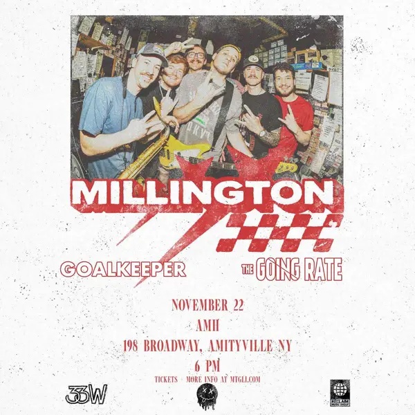 Millington, Goalkeeper, The Going Rate — image from the organizer’s event page
