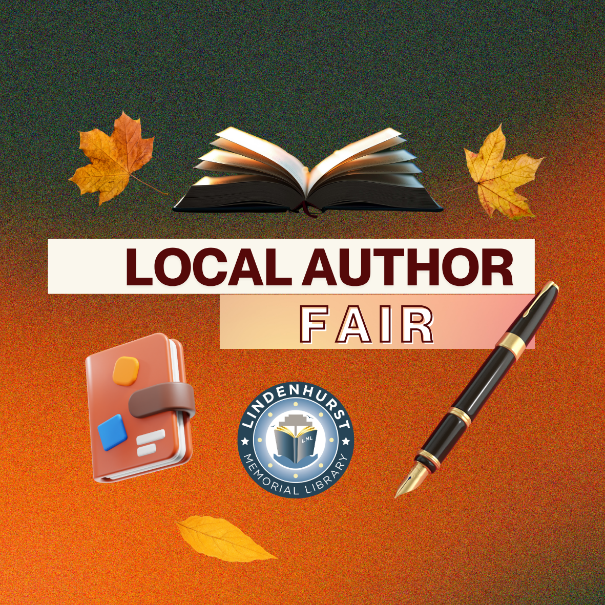 Local Author Fair: Book Signings (Author Last Names A-I)