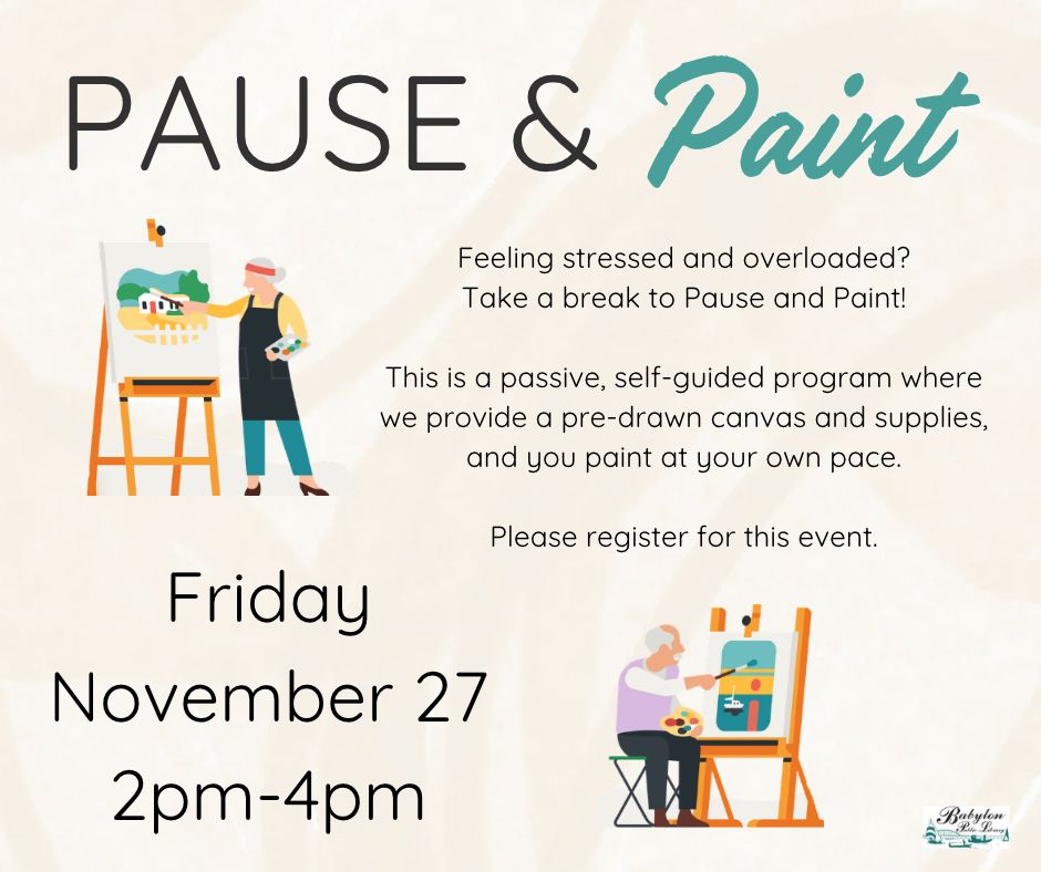 Pause and Paint