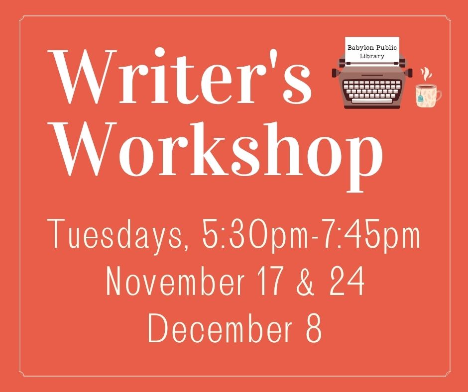 Writer's Workshop - November/December